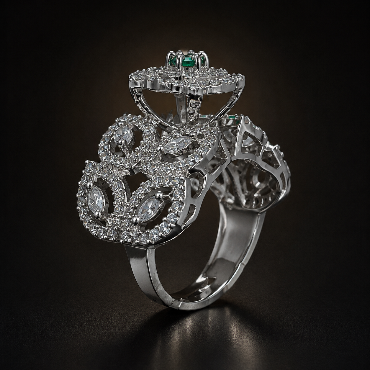 Royal Scroll Ring