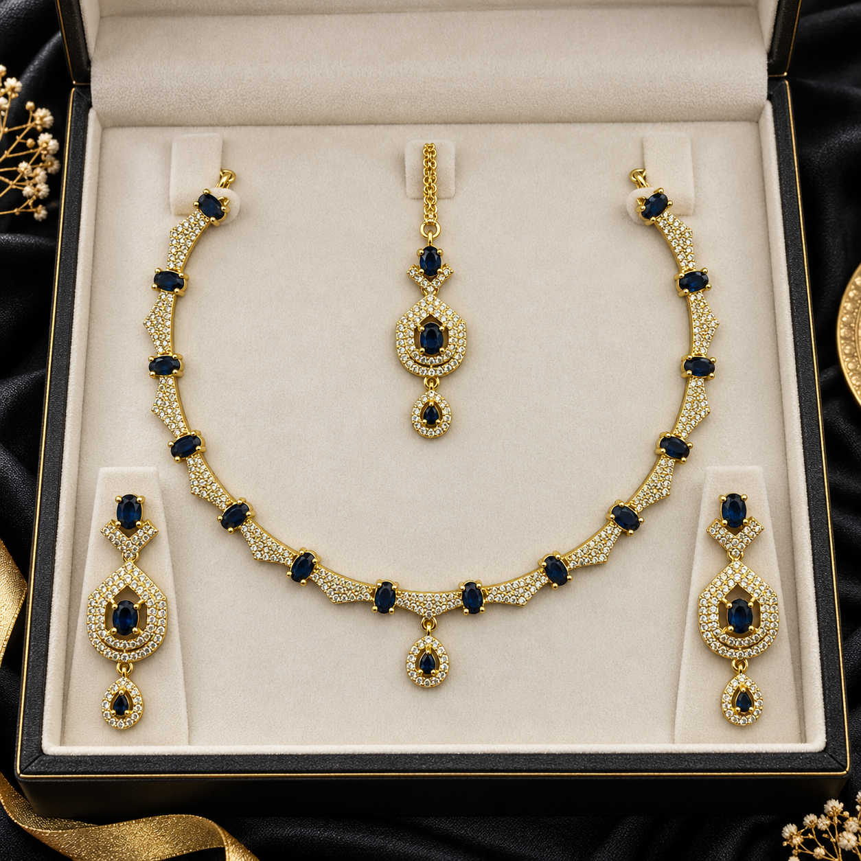 Royal Drop Necklace Set