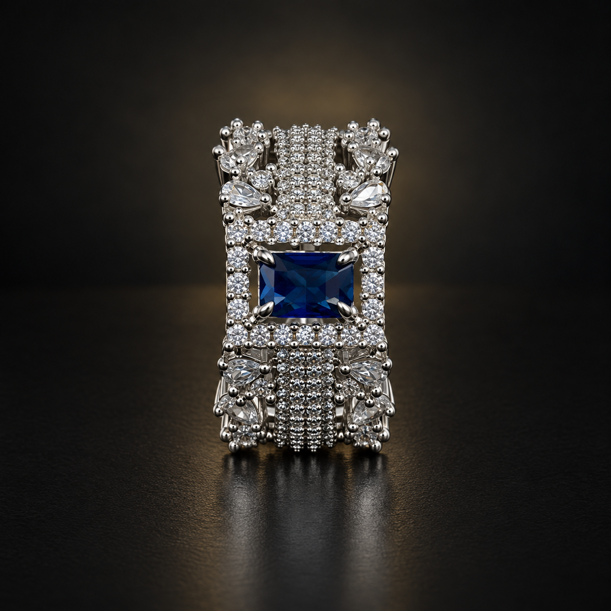 Imperial Crest Ring - Blue - photo 3