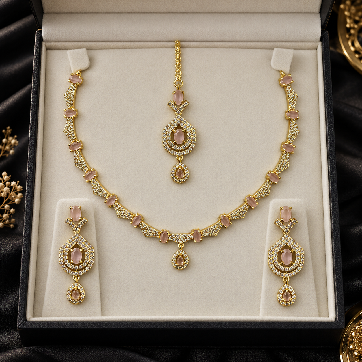 Royal Drop Necklace Set