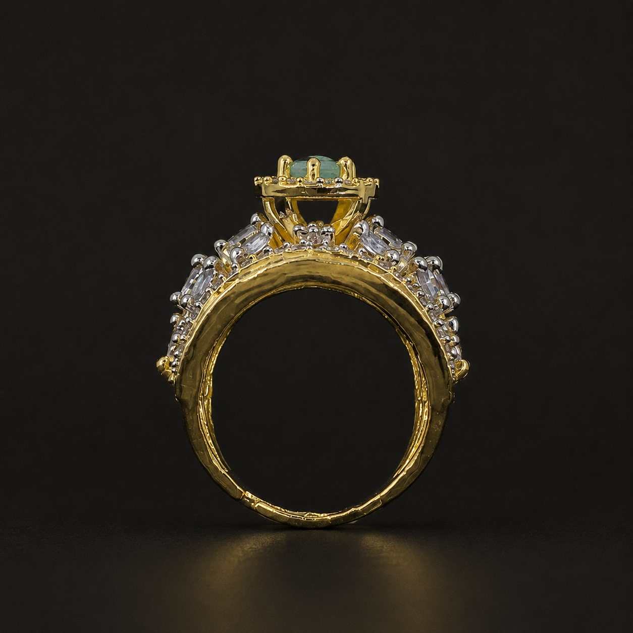 Royal Bloom Zircon Ring - Mint - photo 3