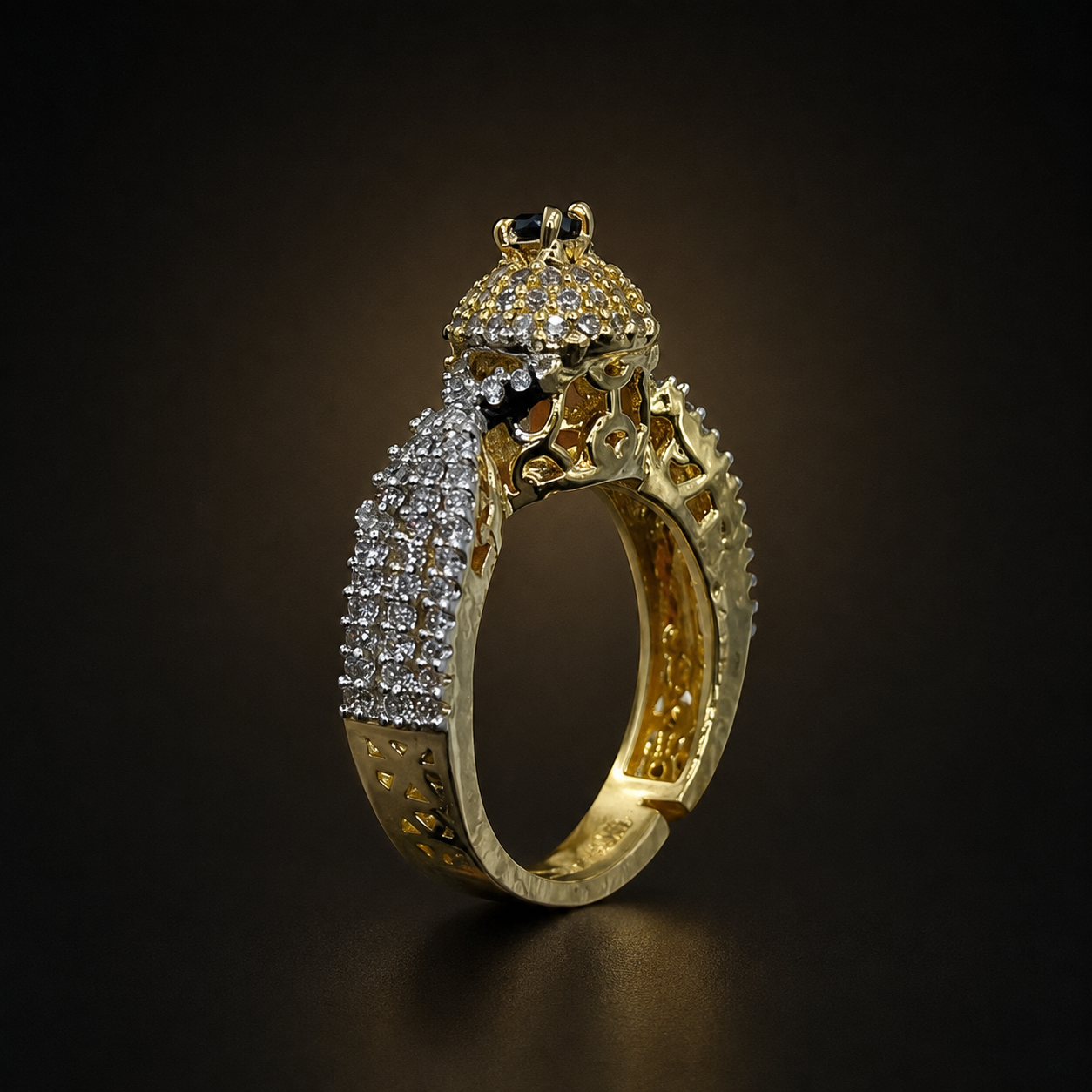Royal Halo Ring