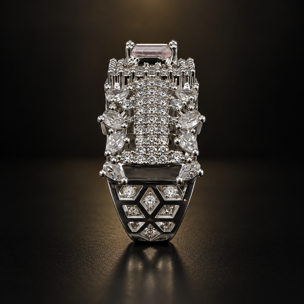 Imperial Crest Ring - Pink - photo 2