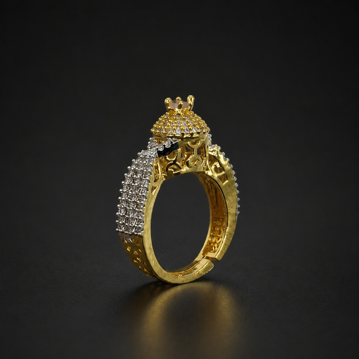 Royal Halo Ring
