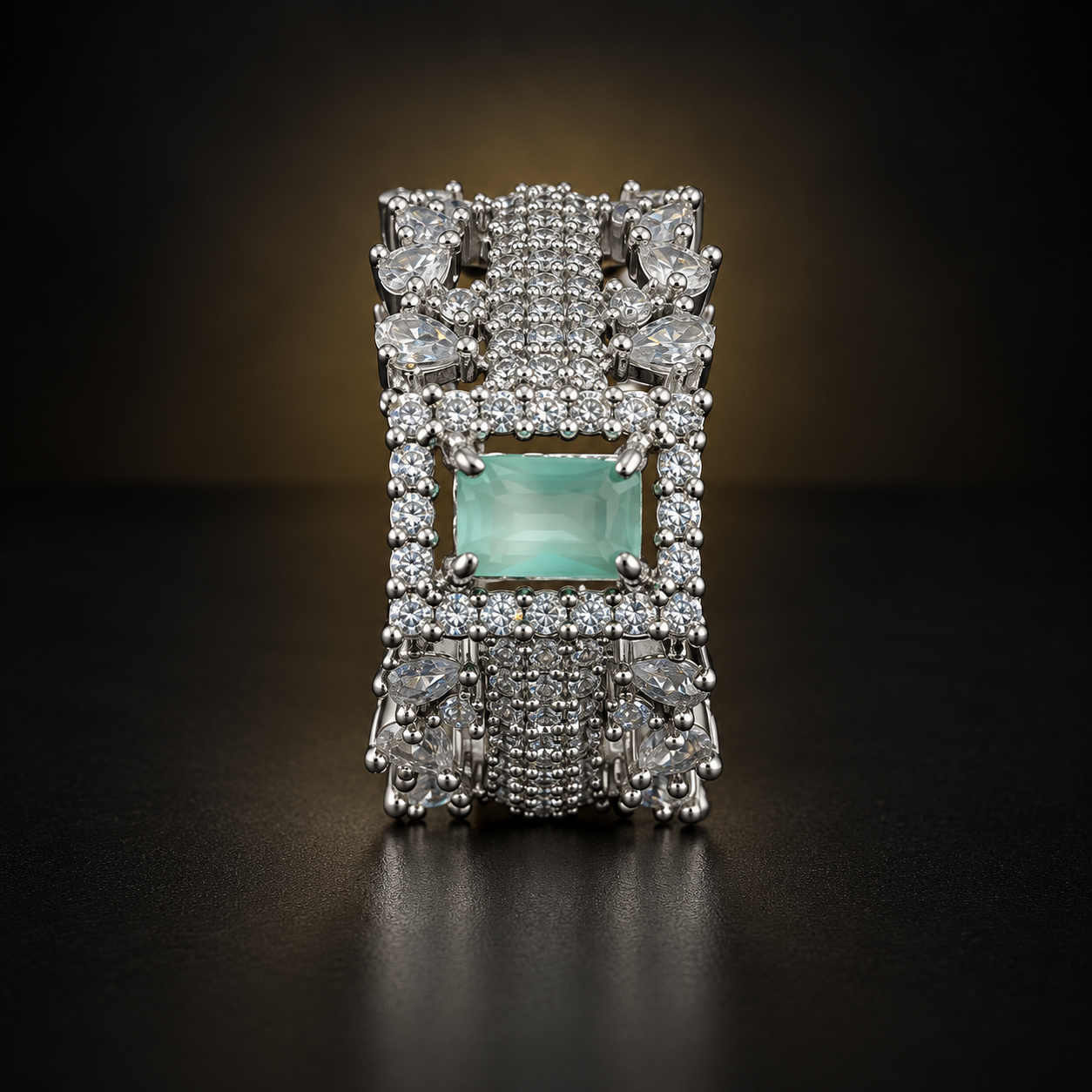 Imperial Crest Ring - Mint - photo 3