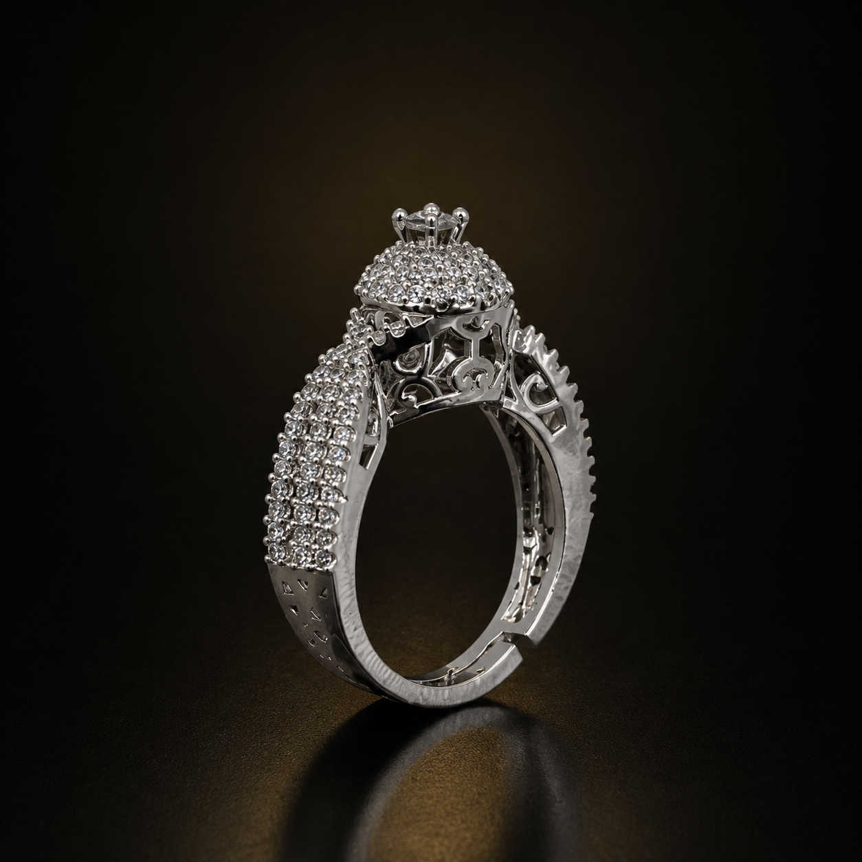 Royal Halo Ring