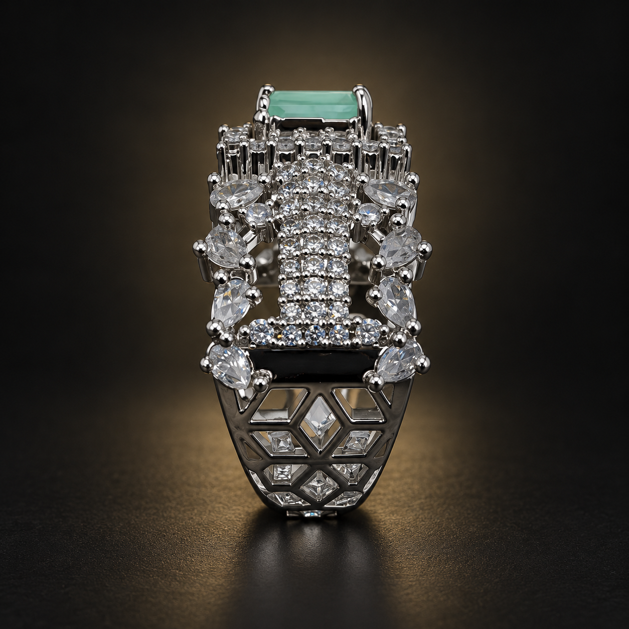 Imperial Crest Ring - Mint - photo 2