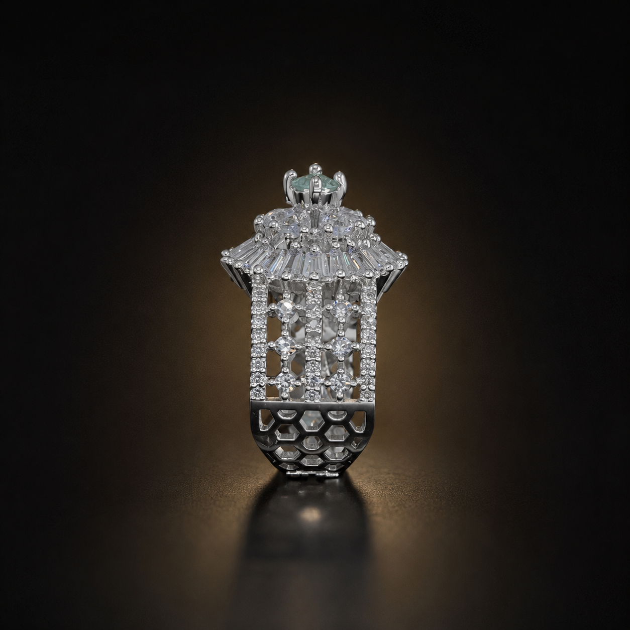Regal Crown Ring - Mint - photo 2