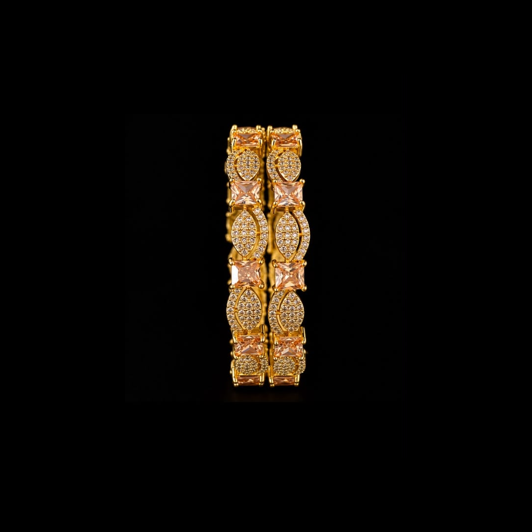 Crystal Bangles - Champagne - photo 2