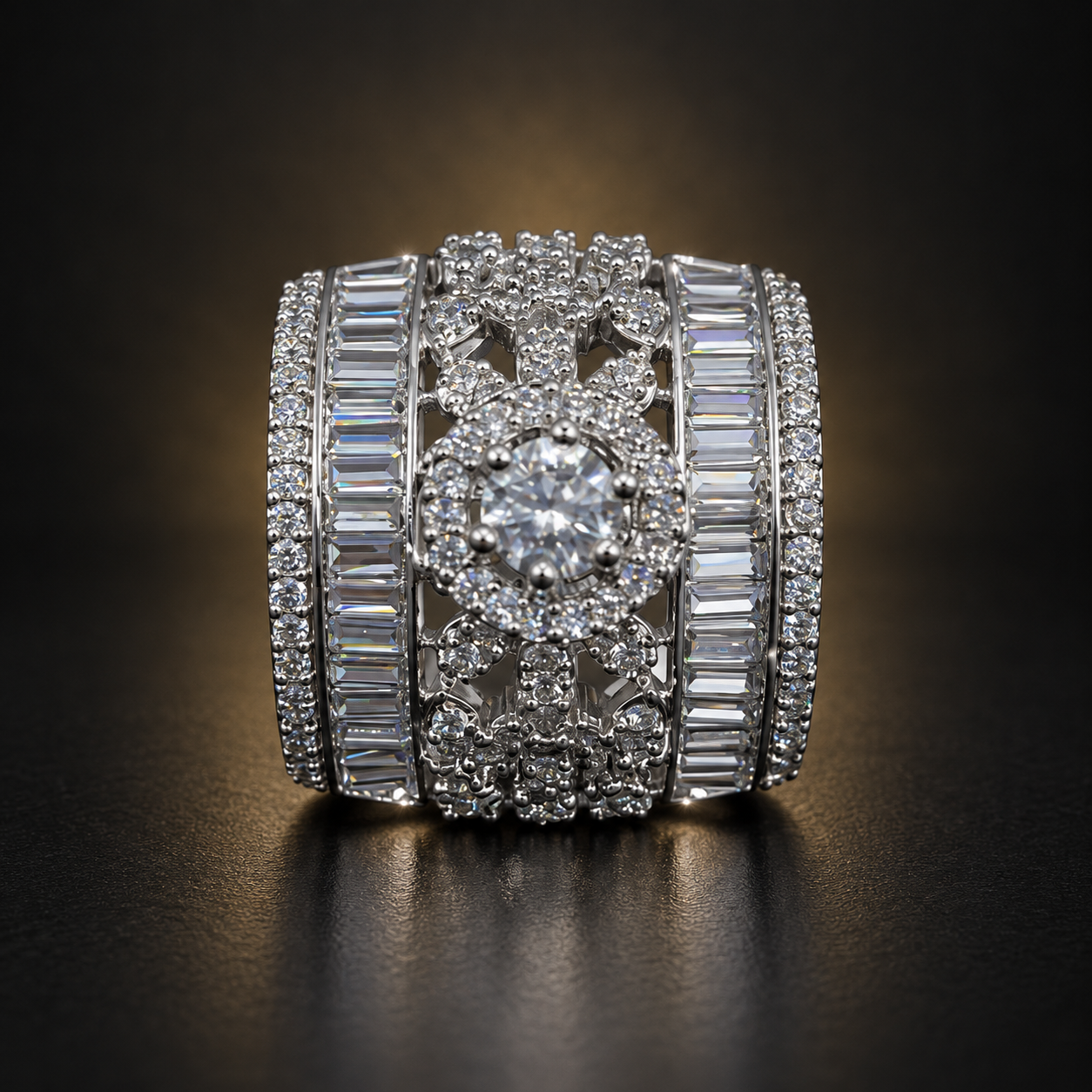 Royal Bloom Ring - Silver - photo 3