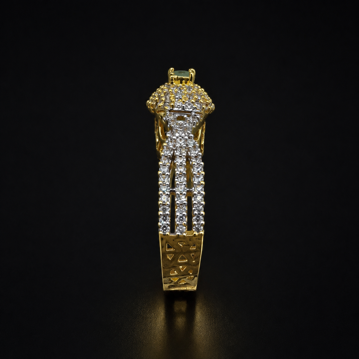 Royal Halo Ring - Mint - photo 2