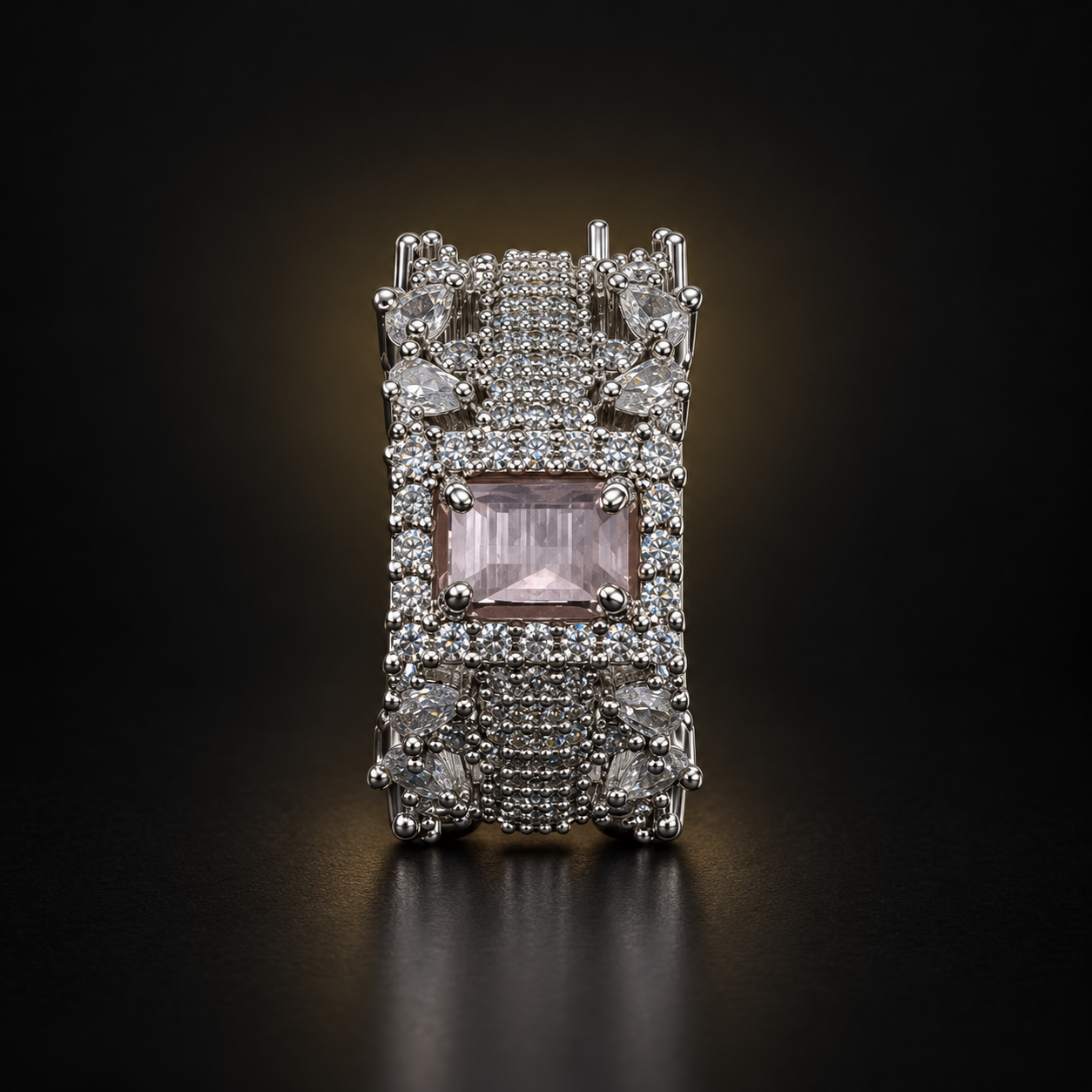 Imperial Crest Ring - Pink - photo 3