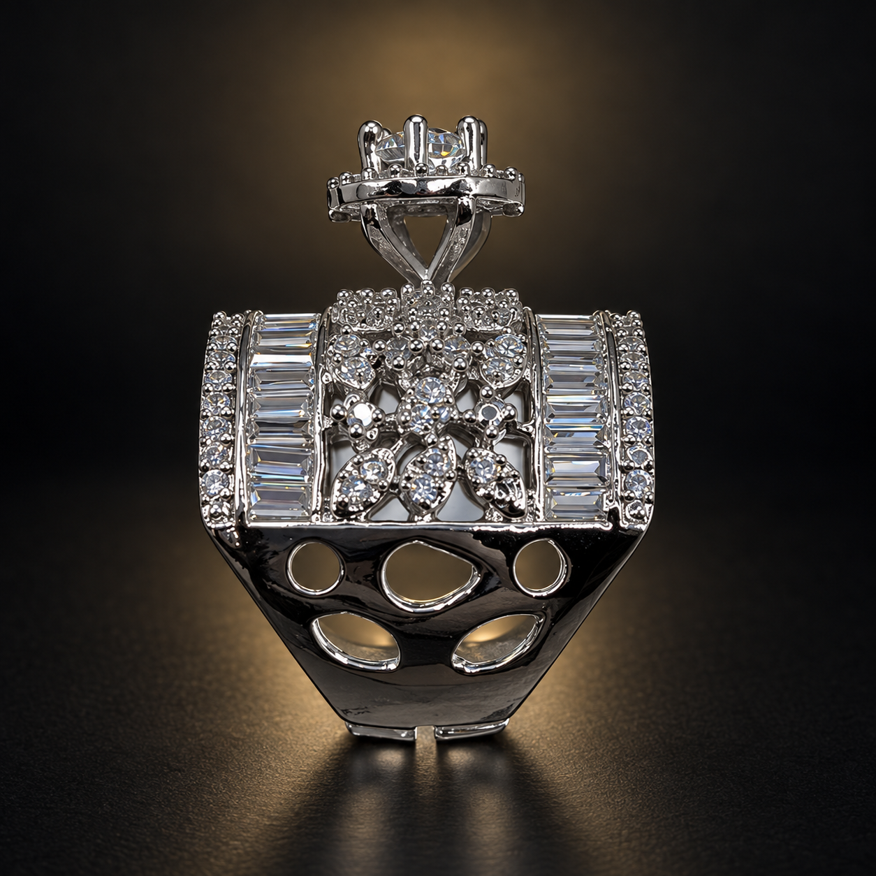 Royal Bloom Ring - Silver - photo 2