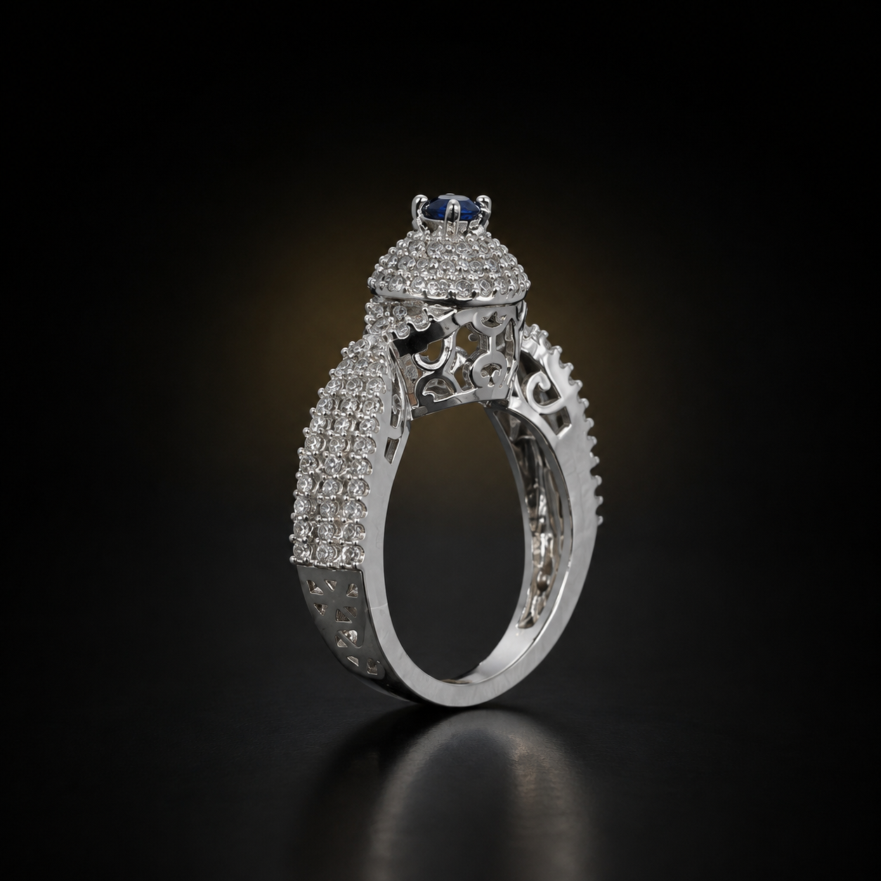 Royal Halo Ring