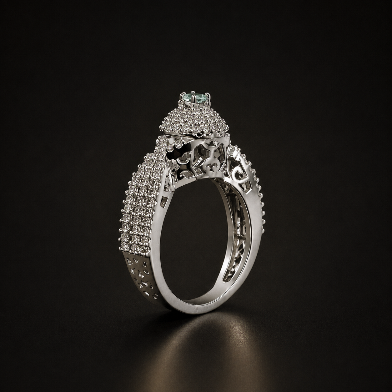 Royal Halo Ring