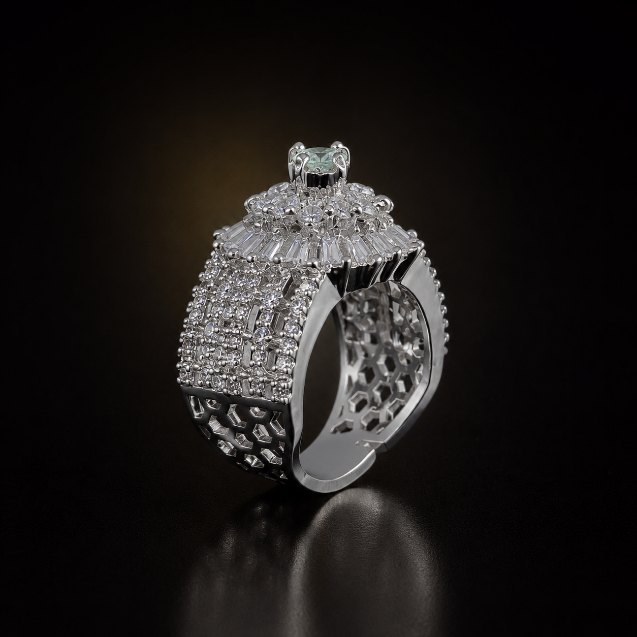 Regal Crown Ring