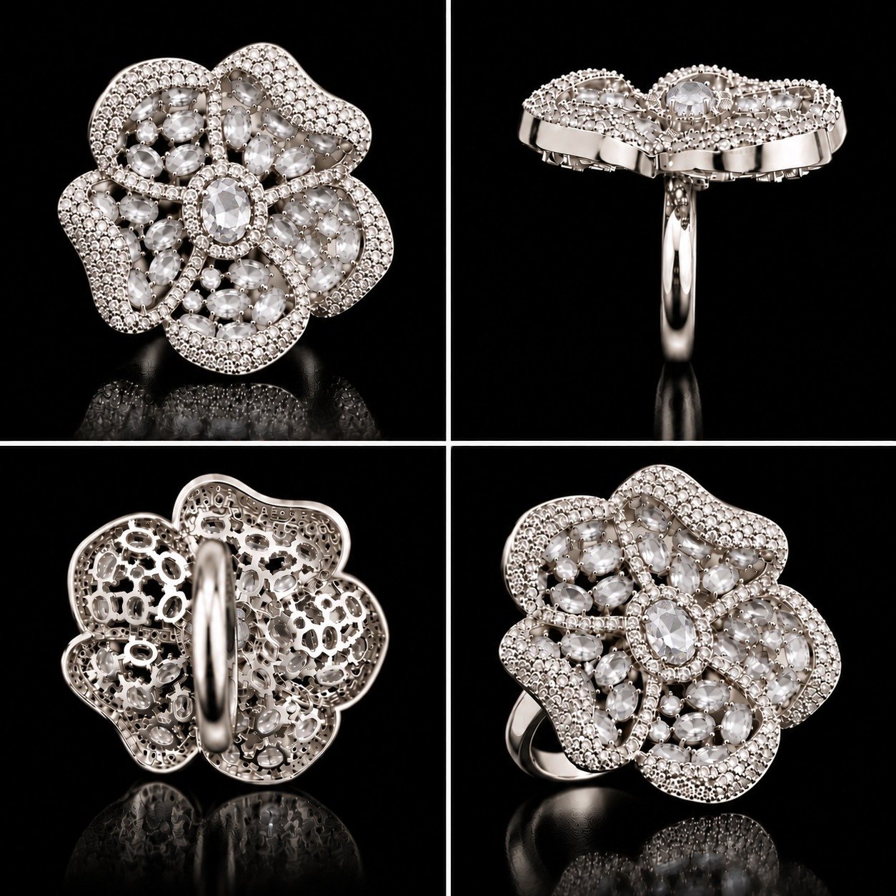 Blush Bloom Ring - White - photo 2