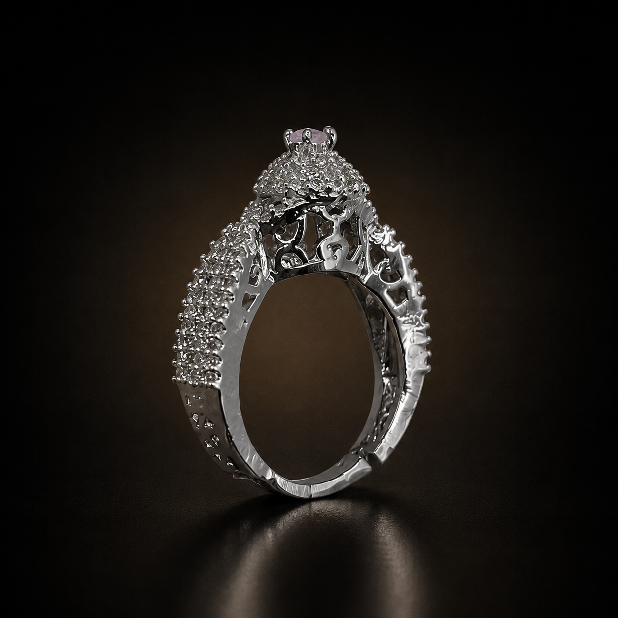 Royal Halo Ring