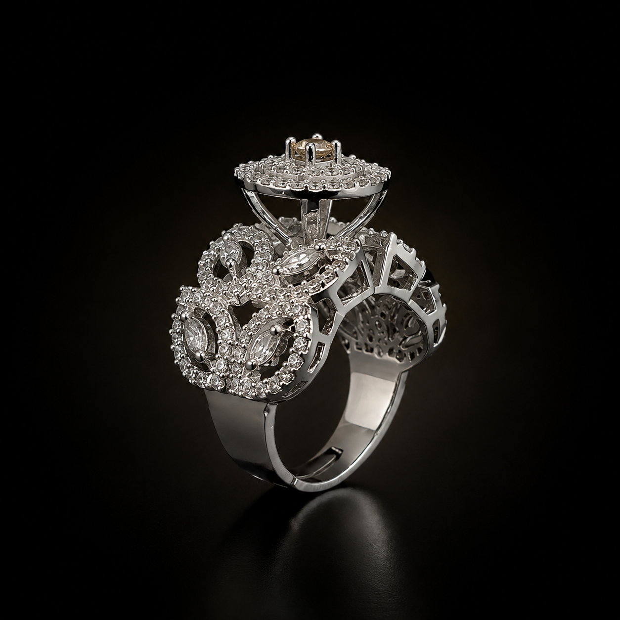 Royal Scroll Ring