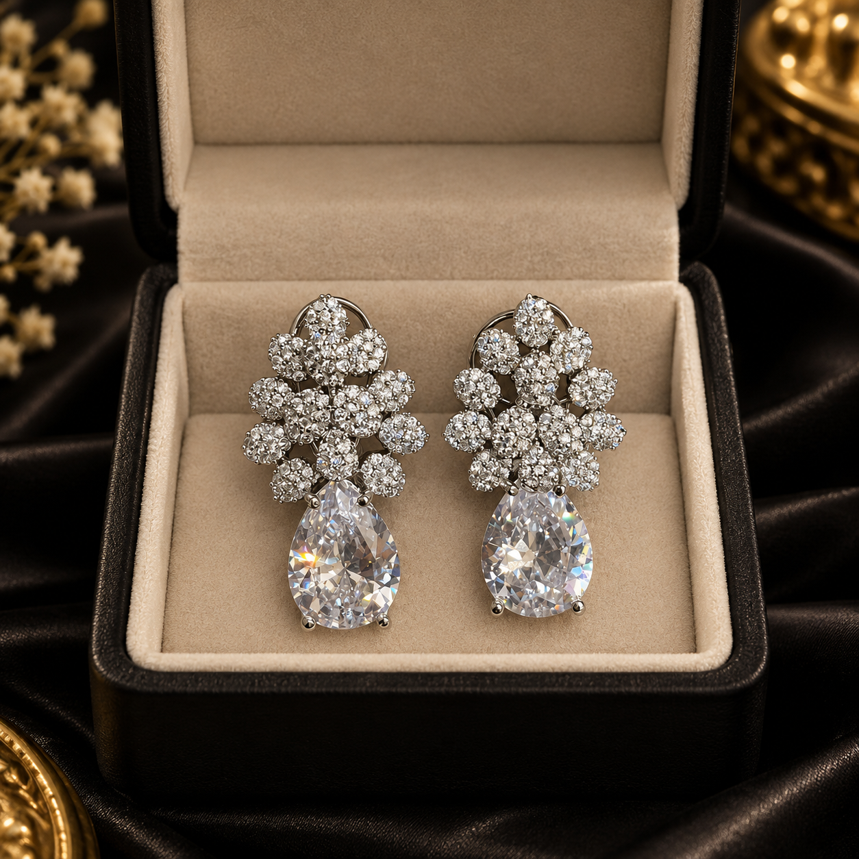 Crown Earrings